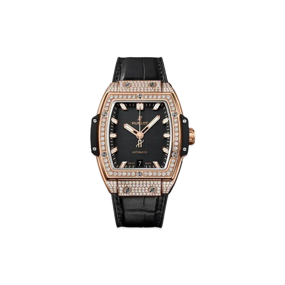 HUBLOT Spirit of Big Bang King Gold Pave 39mm