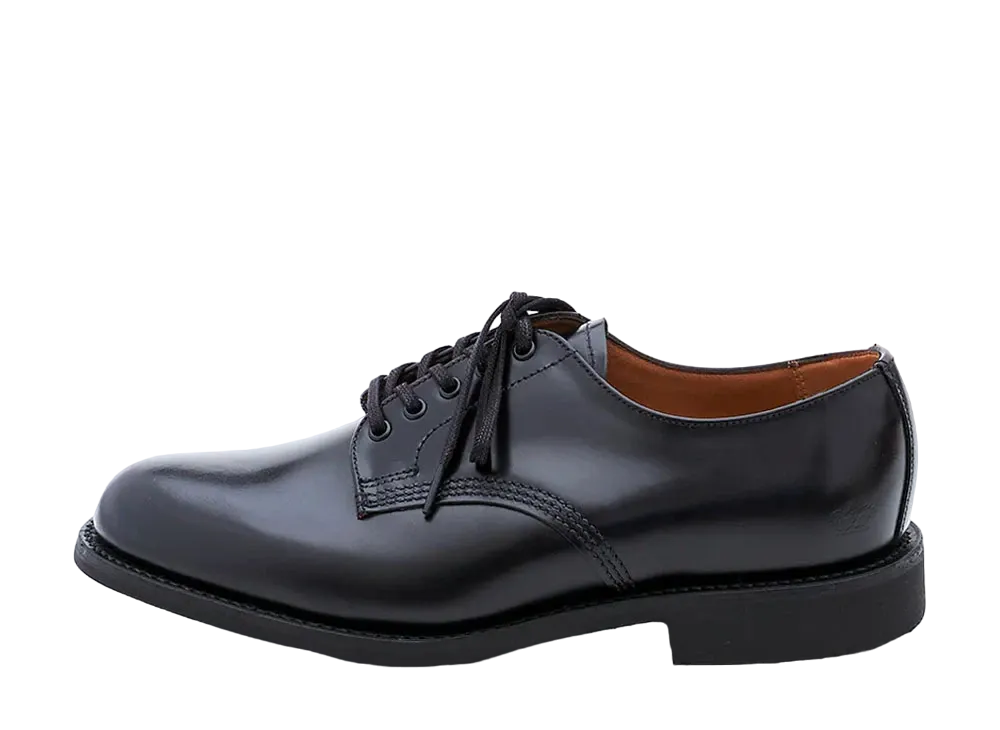 SANDERS Women's Military Officer Shoe 266 Polished Leather "Black" 2247B