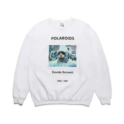 WACKO MARIA Davide Sorrenti / Sweat Shirt "White"