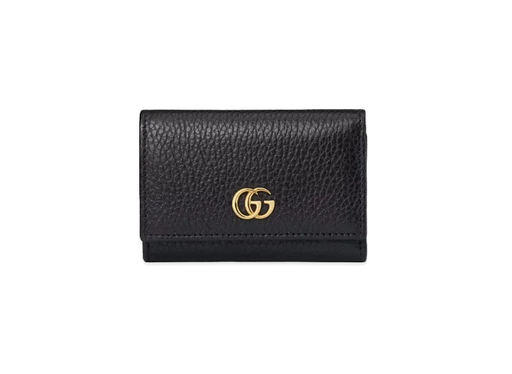 グッチ GG マーモント ミディアム ウォレット "ブラック" 644407 CAO0G 1000