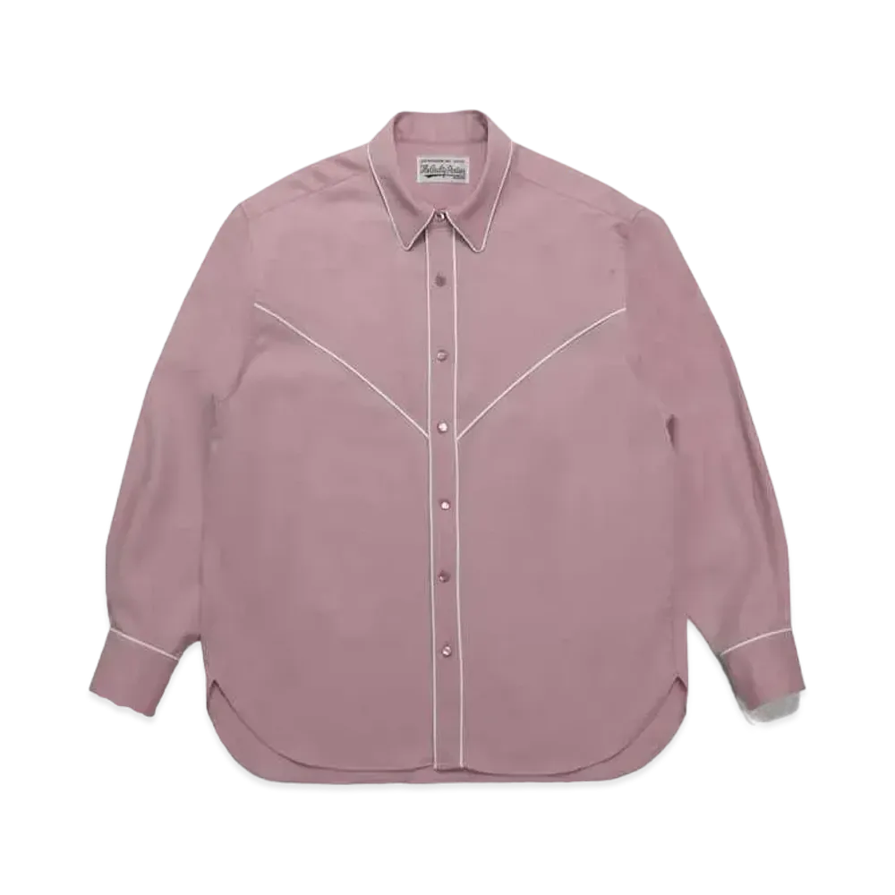 WACKO MARIA WESTERN SHIRT "Light Purple"