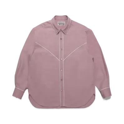 WACKO MARIA WESTERN SHIRT "Light Purple"
