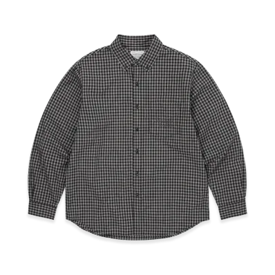 thisisneverthat x Wasted Youth Check Shirt "Black"