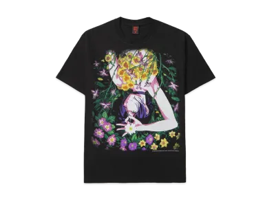 Geeks Rule x CHAINSAW MAN The Movie Reze Arc 15 Silkscreen Printing LS T Shirt vol.01 "Black"