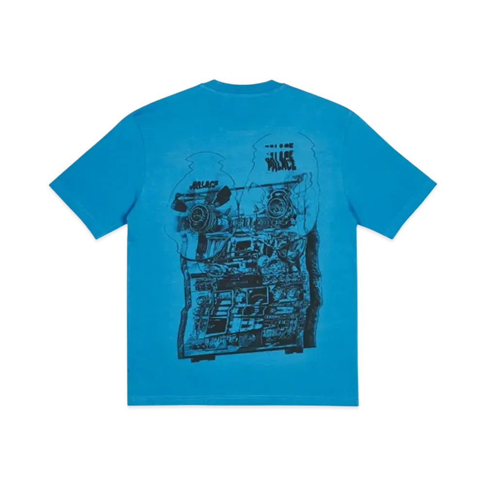 PALACE Tri-Wobble T-Shirt "Blue"