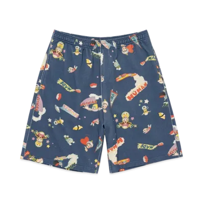 HUMAN MADE x Keiko Sootome Sweat Shorts "Navy"