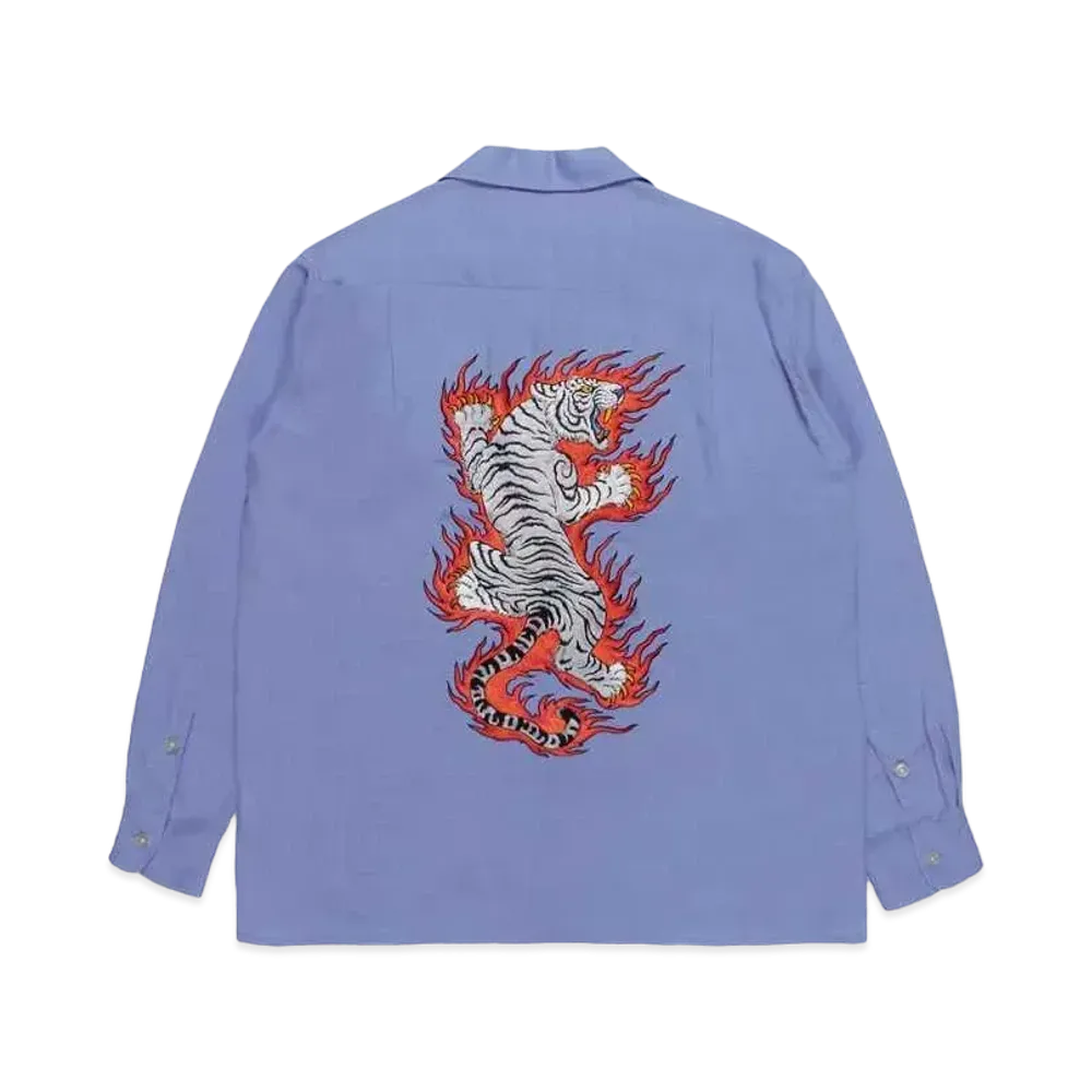 WACKO MARIA Tim Lehi / 50's Shirt "Light Blue"