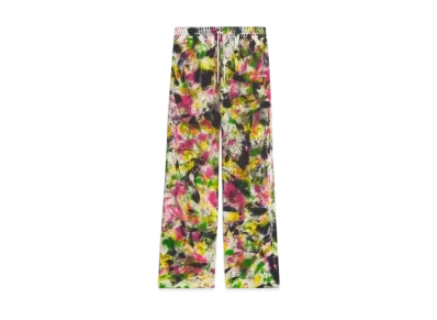 CELINE Reversible Flared Celine Jogging Pants In Jersey "Multicolor"