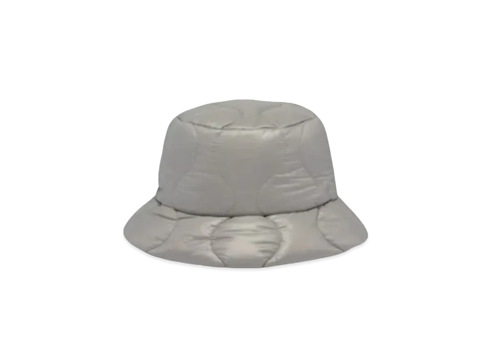 MIU MIU Nylon Bucket Hat "Light Gray"