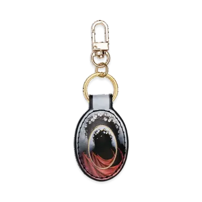 DENIM TEARS Black Jesus Key Fob "Multi"
