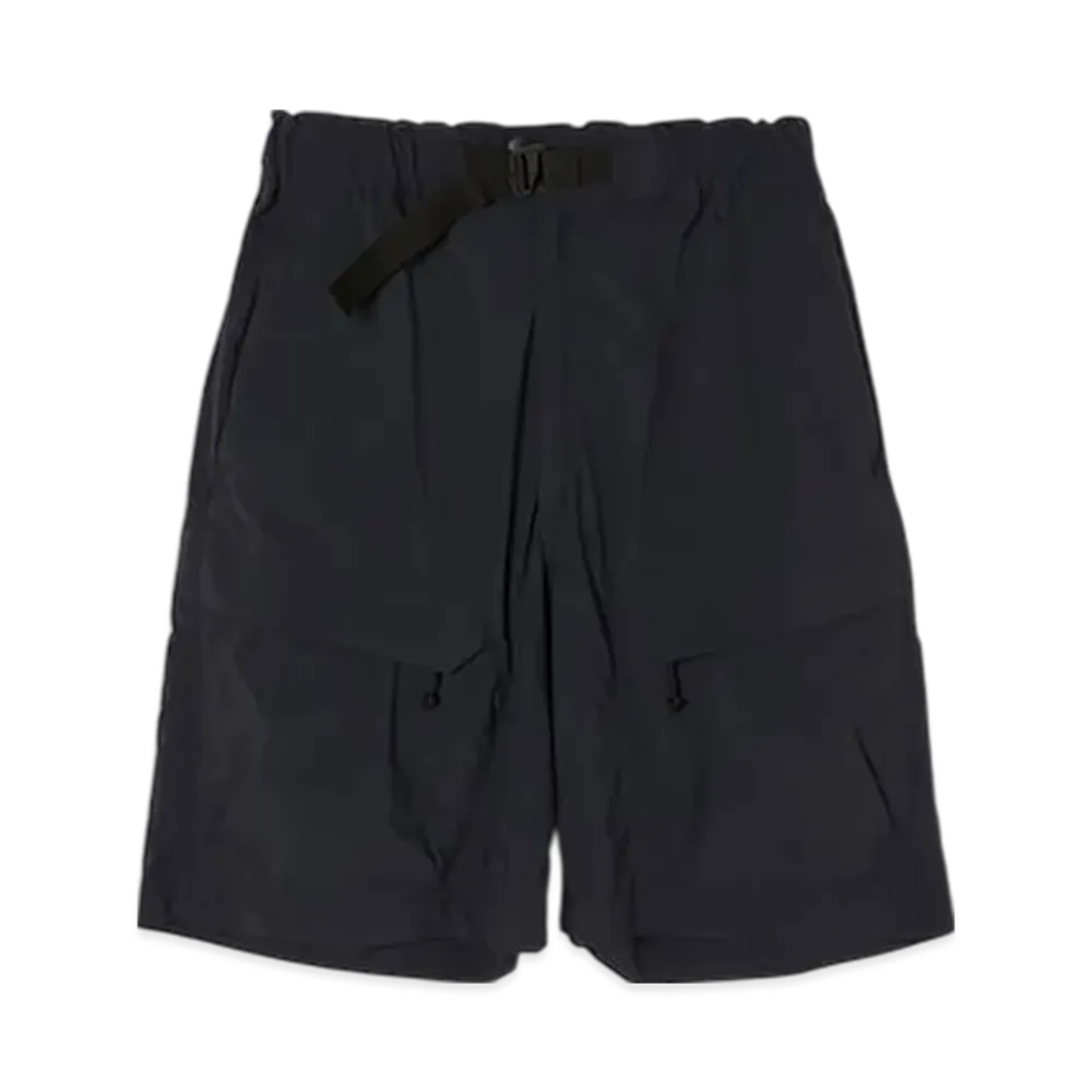 N.HOOLYWOOD Webbing Belt Half Pants "Black"
