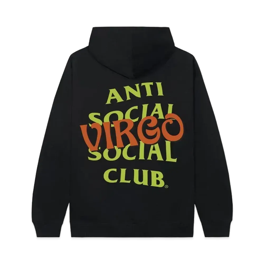 ANTI SOCIAL SOCIAL CLUB Virgo Hoodie "Black"