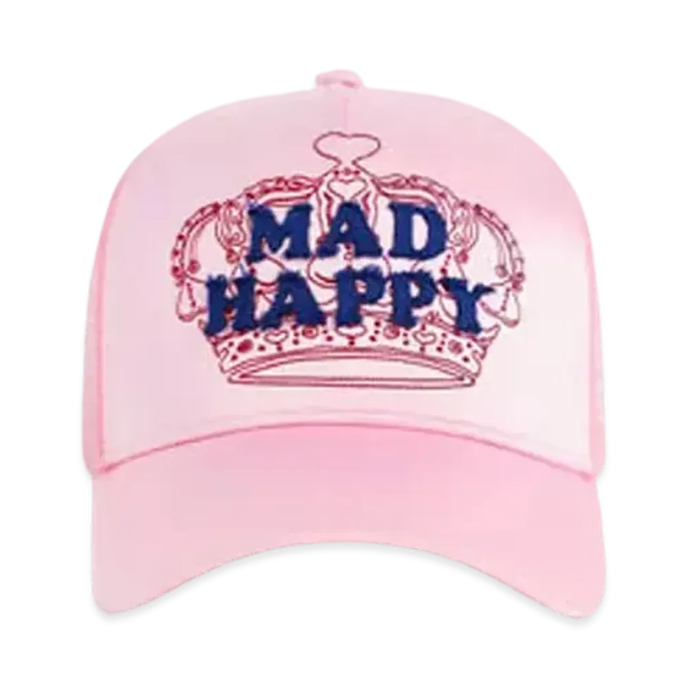 Madhappy x Juicy Couture Crown Satin Trucker Hat "Pink"