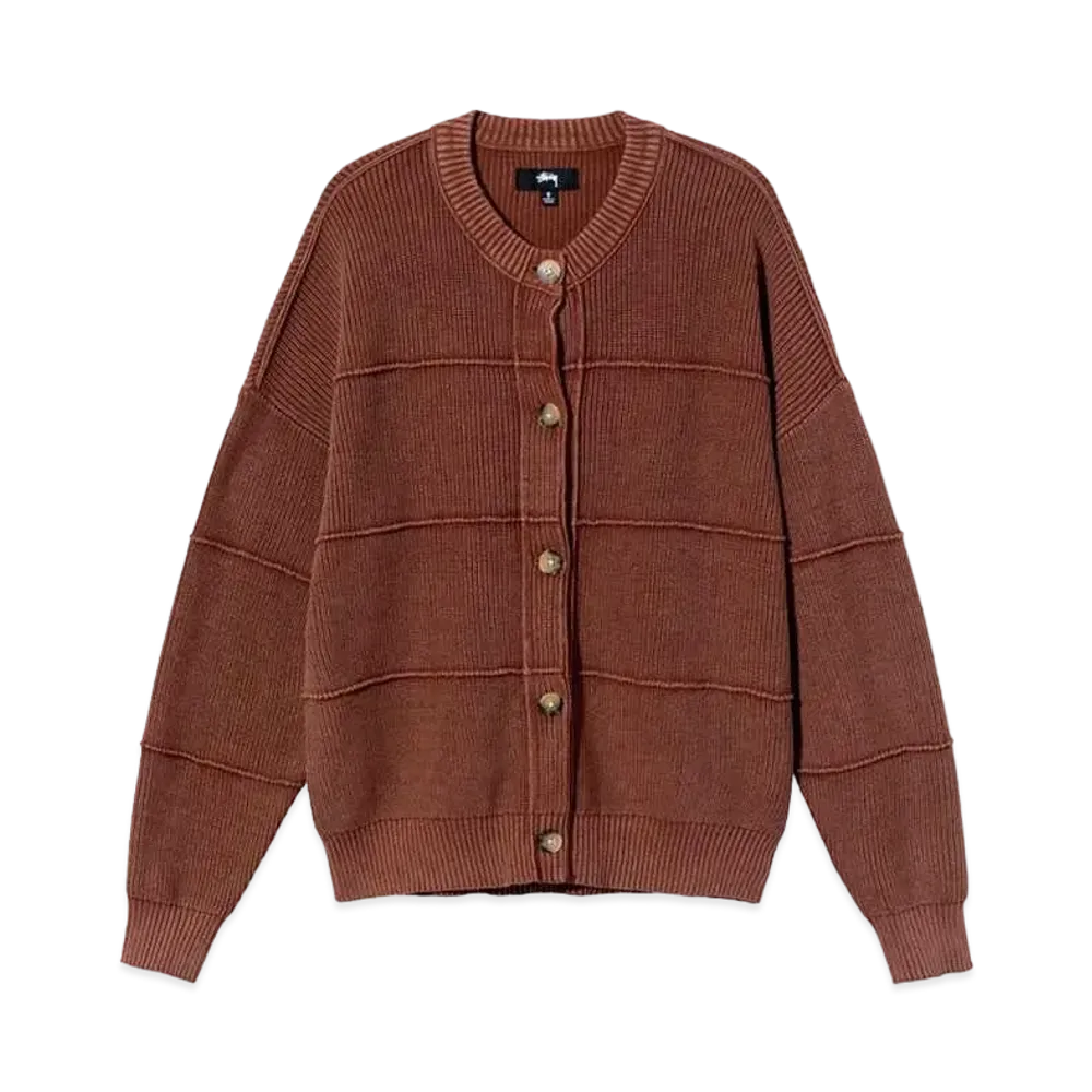 Stussy LUNE INSIDE OUR CARDIGAN "Copper"