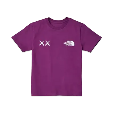 The North Face Kaws Tee "Purple White"