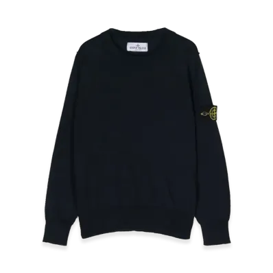Stone Island Kids Sweaters "Blue"