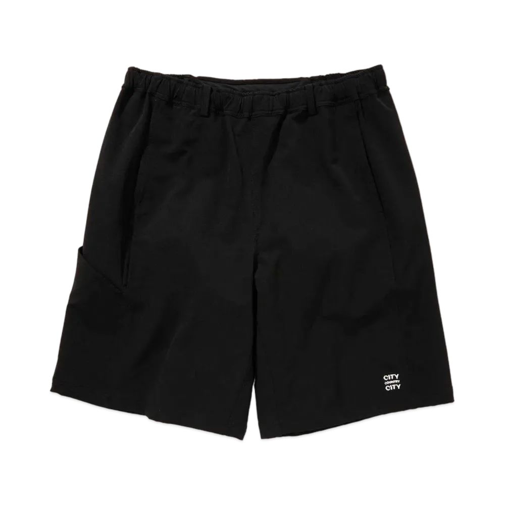 CITY COUNTRY CITY Strech Easy Short Pants "BLACK"