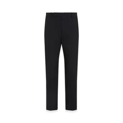 PRADA Cotton Trousers Tec "Black"