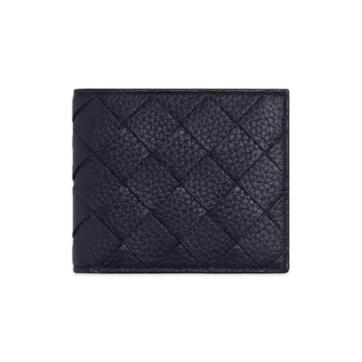 Bottega Veneta Intrecciato Bi-fold Wallet "Nocturnal"