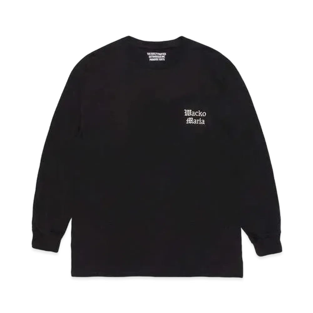 WACKO MARIA Long Sleeve T-Shirt "Black"