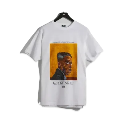 Kith x Ludovic Nkoth Gallery Tee "White"