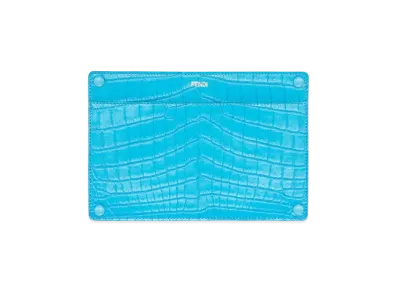 FENDI Peekaboo Pocket Crocodile Leather "Light Blue"