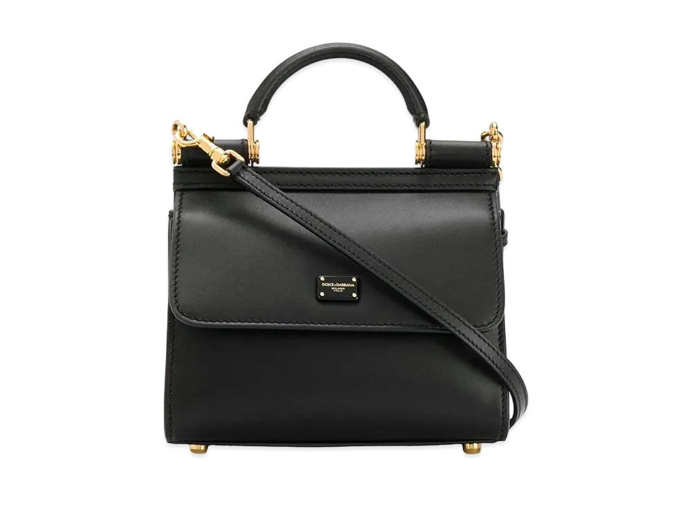 Dolce&Gabbana Sicily 58 Bag Mini Calfskin "Black"