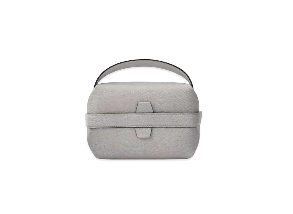 Valextra Tric Trac Bag "Ash Gray"