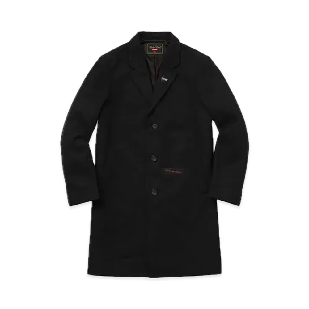 Supreme x UNDERCOVER Wool Overcoat 