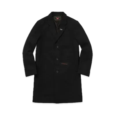 Supreme x UNDERCOVER Wool Overcoat "Black"
