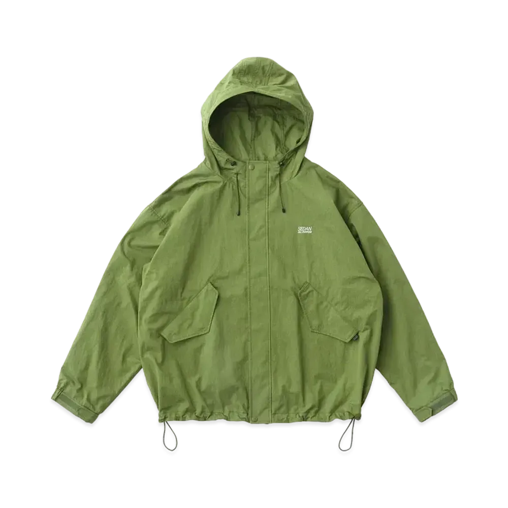 SEDAN ALL-PURPOSE NYCO Hooded Jacket "Light Olive"