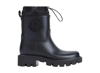 Moncler Women's Kickstream Rain Boots "Black"