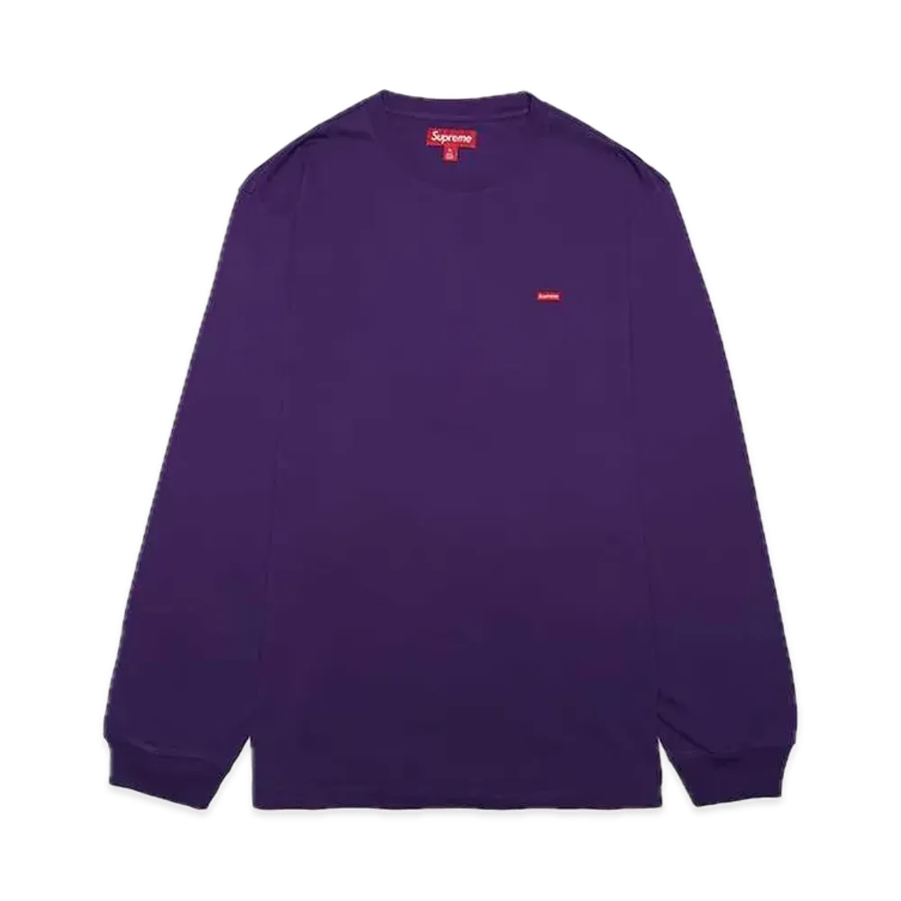 Supreme Small Box L/S Tee "Purple" (24FW)