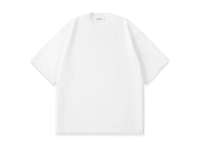 everyone Luxury Cotton Short Sleeve Tee Shirt "White"