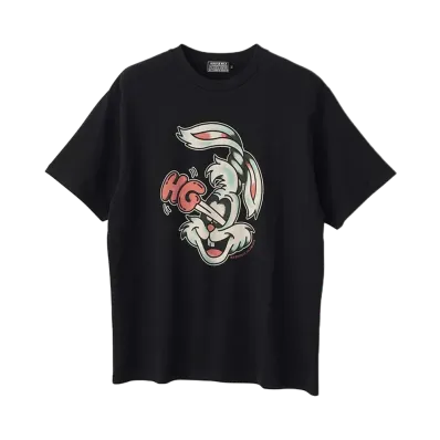 HYSTERIC GLAMOUR Hysteric Rabbit T-Shirt "Black"