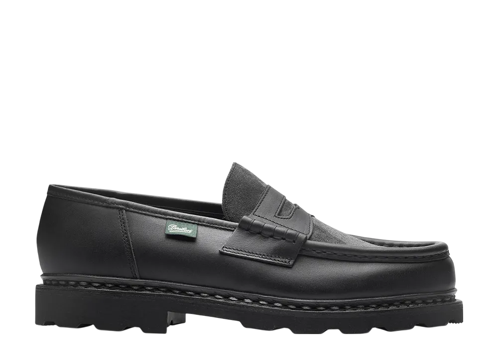 Paraboot Reims "Lis noir/vel anthracite"