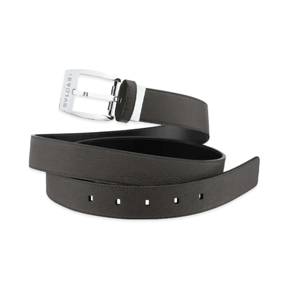 BVLGARI Ellipse Belt "Grey"