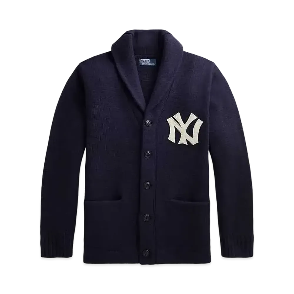 Polo Ralph Lauren Yankees Cardigan Unisex "Navy"