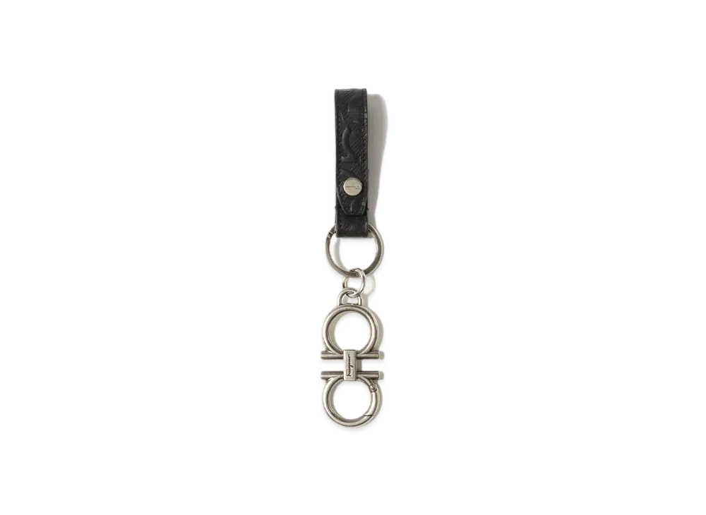Salvatore Ferragamo Key Ring "Black"