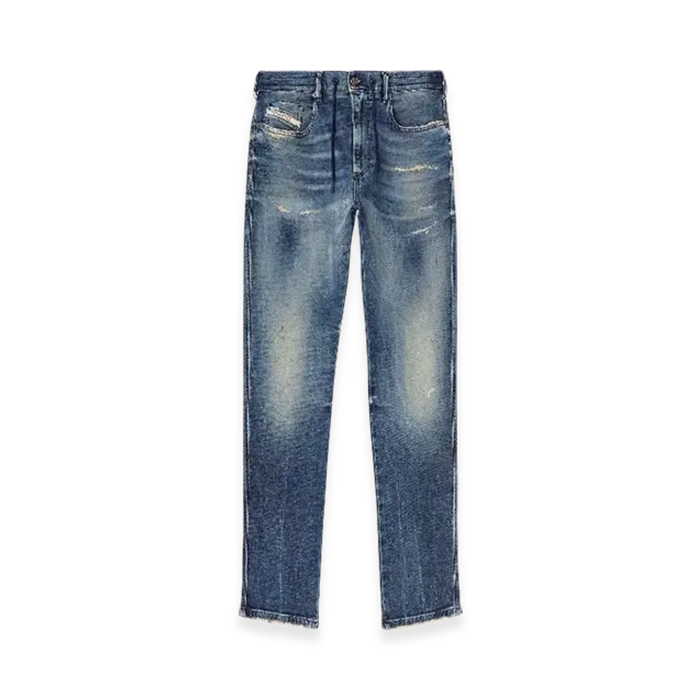 Diesel Slim 2062 D-Strukt Joggjeans "Medium Blue"