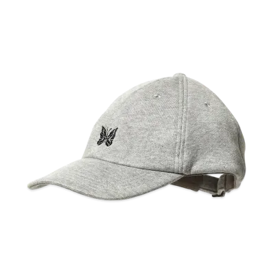 NEEDLES Deconstructed Baseball Cap Cotton French Terry "Gray"