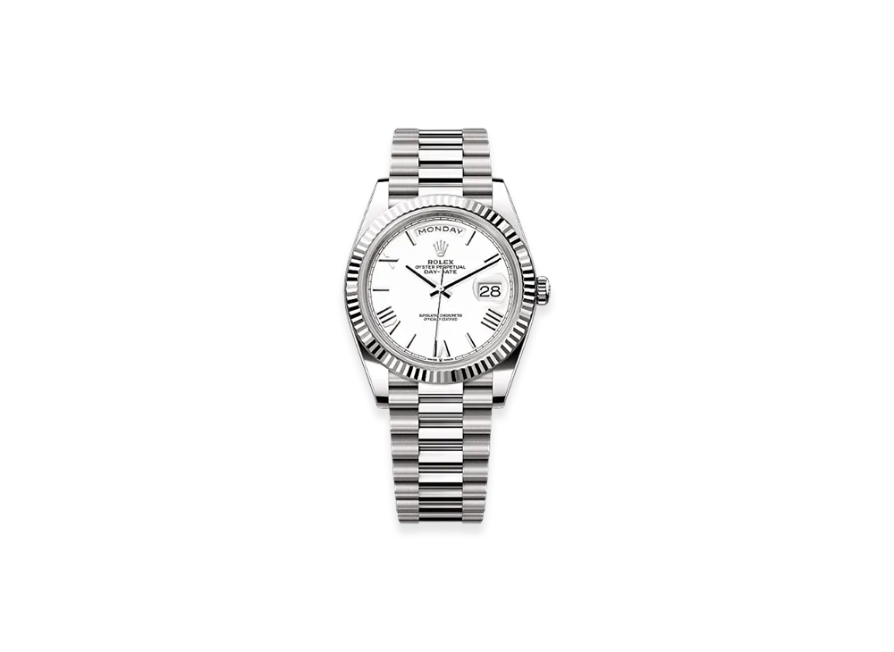 ROLEX Day-Date 40mm White Gold 228239 "White"