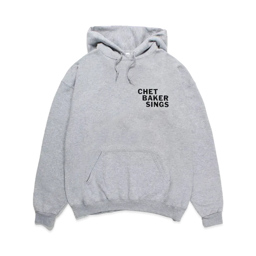 WACKO MARIA Chet Baker / Hooded Sweat Shirt "Gray"