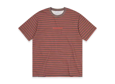 thisisneverthat Printed Striped Tee "Red"