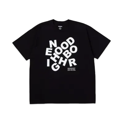 NEIGHBORHOOD NH . Tee SS-25 "Black"