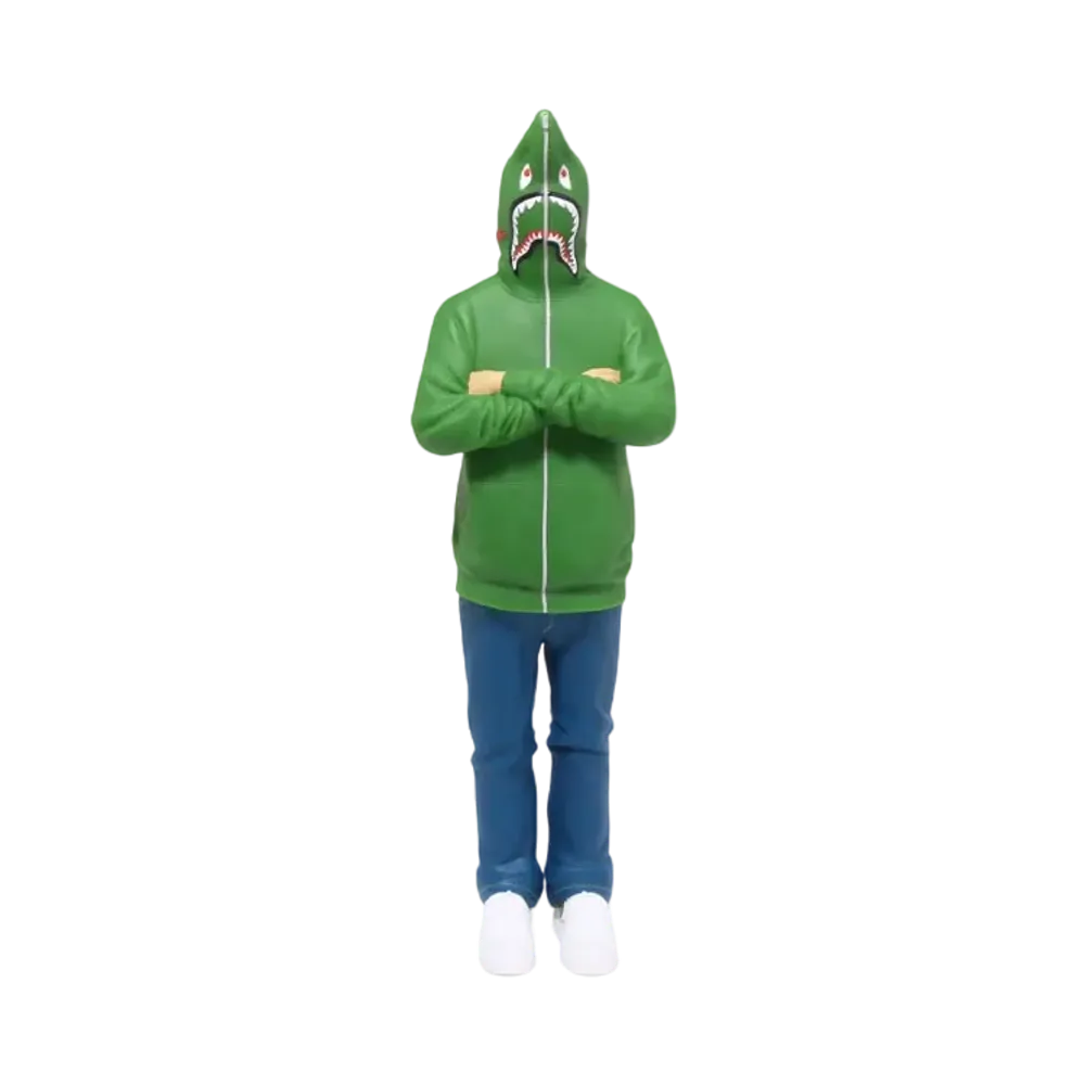 A BATHING APE PLAY 2nd Shark Figure "Green"