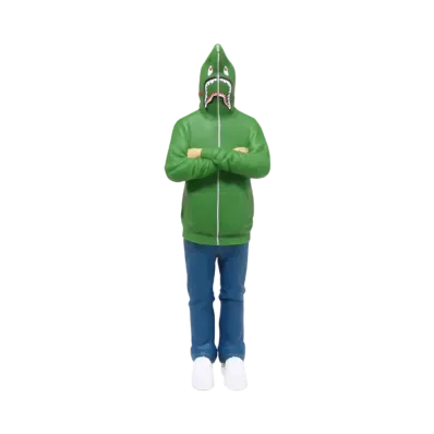 A BATHING APE PLAY 2nd Shark Figure "Green"