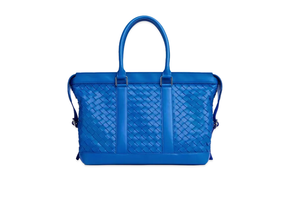 Bottega Veneta Classic Intrecciato "Cobalt"