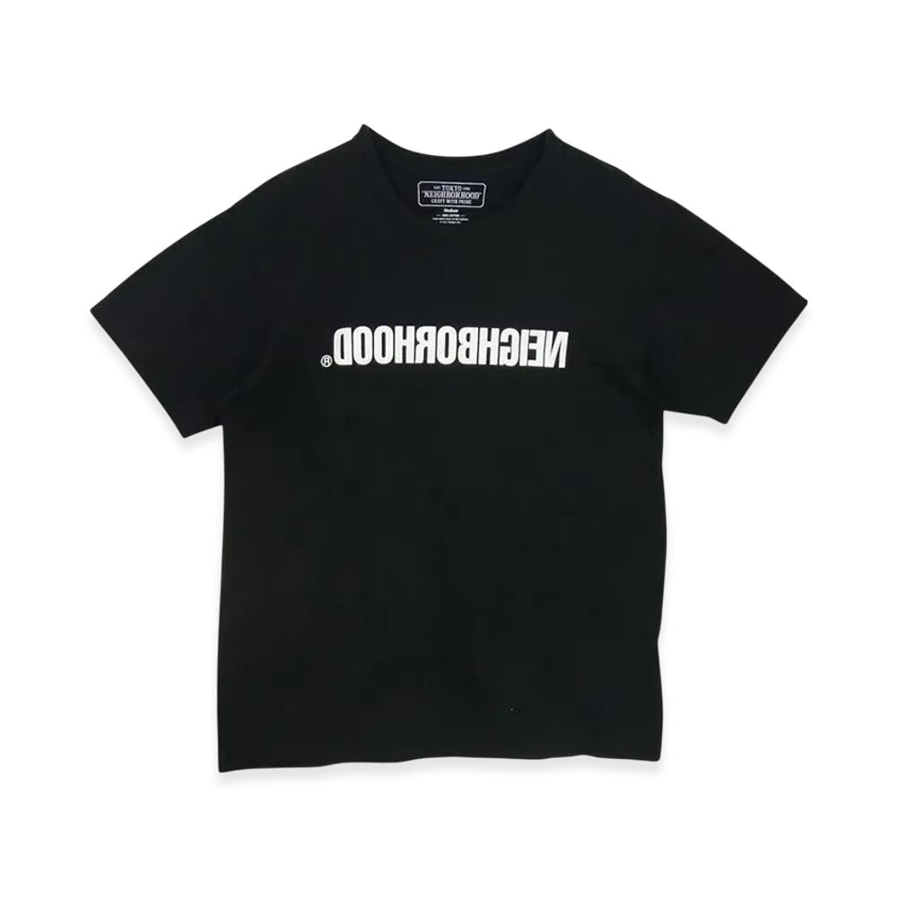 NEIGHBORHOOD Reverse Logo CI C-Tee "Black"