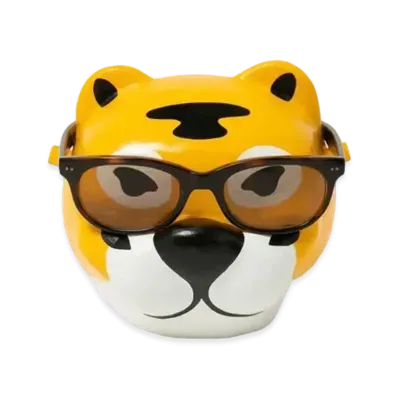 HUMAN MADE x JINS&SUN SUNGLASS & HARIKO EYEWEAR STAND TIGER "Yellow"
